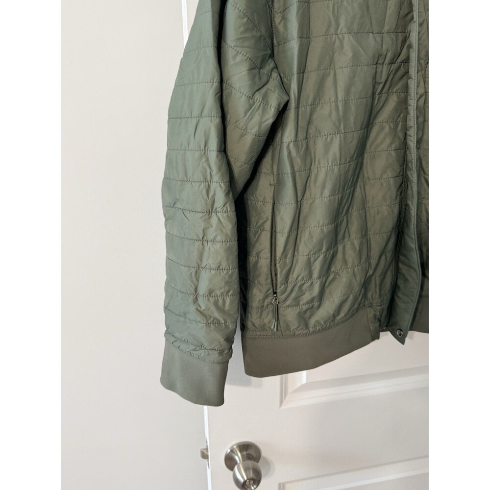 George Men’s Olive Green Bomber Jacket | Large (42-44) - Picture 2 of 7